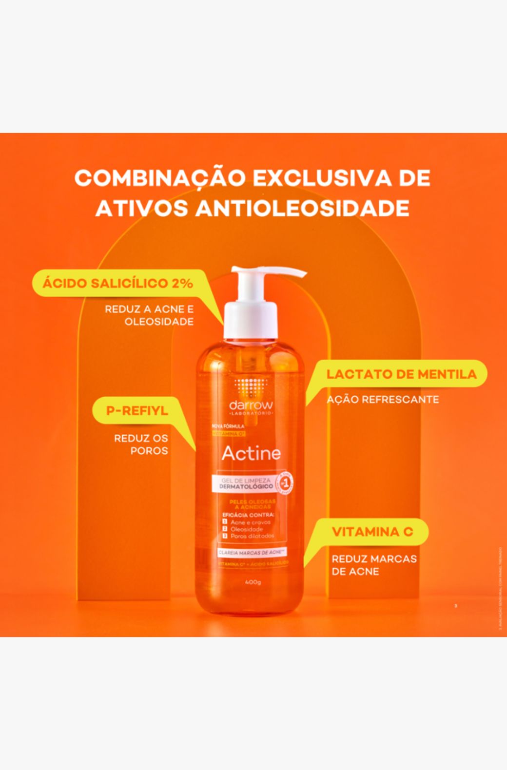 Darrow Actine Gel de Limpeza 400g