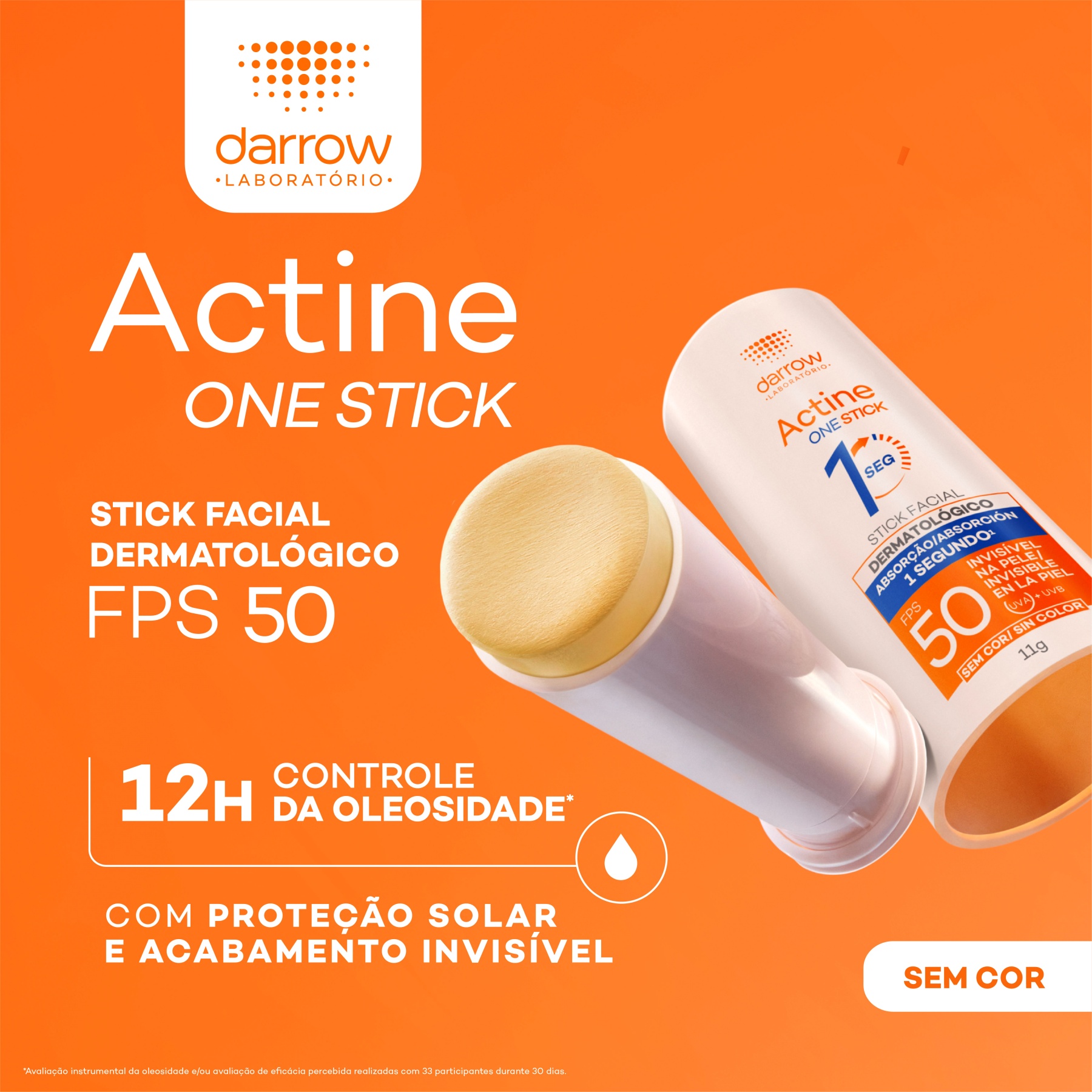 Stick Facial Dermatológico FPS50.